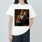 世界美術商店のマルタとマリアの家のキリスト / Christ in the House of Martha and Mary Heavyweight T-Shirt