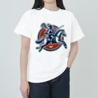 jyabajyaのインディアンくん Heavyweight T-Shirt