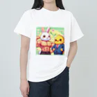 jyabajyaの親愛なる君と僕‐ダサカワVer. ヘビーウェイトTシャツ