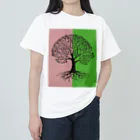 Ramen-Geniusのハーフ&ハーフ Heavyweight T-Shirt