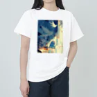 AQUAMETAVERSEの静寂の中の鳥　なでしこ1478 ヘビーウェイトTシャツ