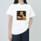 syo310の本を読むヒョウモントカゲモドキ Heavyweight T-Shirt