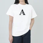 ayunksyのアイヌ文様✖️アルファベット ヘビーウェイトTシャツ