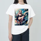 Anime_Ijindenの美と愛の女神アフロディーテ B〜Aphrodite B goddess of beauty and love〜 Heavyweight T-Shirt