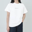 人間。のサウナホリック SAUNA HOLIC シンプルロゴ2 Heavyweight T-Shirt