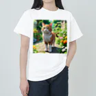 にゃんぼショップ🐈の冒険にゃんこ② ヘビーウェイトTシャツ