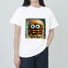 San☆Nikoのハンバーガー　トリプルくん Heavyweight T-Shirt