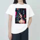 adultistのサイバーセクシーヒップガール Heavyweight T-Shirt