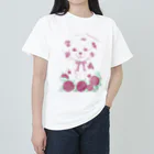 つぴつぴシジュウカラのCute spotted Dalmatian ヘビーウェイトTシャツ