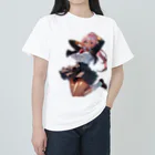 ヴィヴィオのジャンプ ヘビーウェイトTシャツ