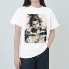 XGUESS(リゲス)教団のラブサムライ Heavyweight T-Shirt