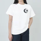hanahanabiの月 ヘビーウェイトTシャツ