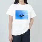 Shali de Partyのflying ねこちゃん ヘビーウェイトTシャツ