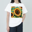 LOGOstylesの自由　ひまわり Heavyweight T-Shirt