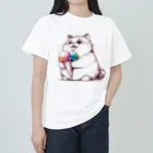 ねこったなぁのペロ助 ヘビーウェイトTシャツ