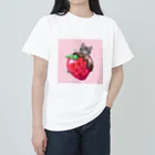 🍓IchigoAme🍓のichigo neco🍓 ヘビーウェイトTシャツ