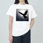 HYYのシルエットKARASU ヘビーウェイトTシャツ