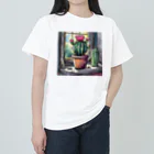 TENTENの朝のサボテン Heavyweight T-Shirt