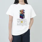 Stylo Tee Shopの知恵は魔法の魔女 ヘビーウェイトTシャツ