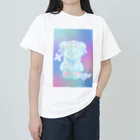 hiyori-art-のサブカルくまちゃん ヘビーウェイトTシャツ