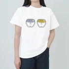 zoubiyoriの銀歯と金歯 ヘビーウェイトTシャツ