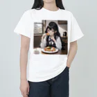 sgt-chikaraの朝食中の女子高生2 Heavyweight T-Shirt