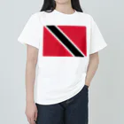 お絵かき屋さんのトリニダード・トバゴの国旗 ヘビーウェイトTシャツ