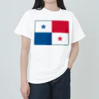 お絵かき屋さんのパナマの国旗 Heavyweight T-Shirt