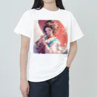 AQUAMETAVERSEの春風に舞う桜のような貴女 Marsa 106 ヘビーウェイトTシャツ