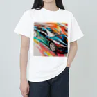 the blue seasonの速さの彩り: 動きを捉えたアート ヘビーウェイトTシャツ