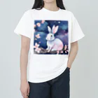 星降る夜にのsakura_rabbit Heavyweight T-Shirt