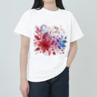 MILIKUのMy Color 赤と紫 Heavyweight T-Shirt