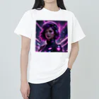 LUF_jpsのOrbiting Girl ヘビーウェイトTシャツ