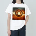 Qten369のサバンナの太陽 Heavyweight T-Shirt