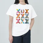 Chi3のxxxxxxxx カラフル・クロス：多様性の融合 Heavyweight T-Shirt