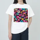 piasのオリジナルグッズアイテム通販のしあわせのドーナツたち Heavyweight T-Shirt