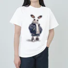 AQUAMETAVERSEのうさぎ君 BeeBee 1786 ヘビーウェイトTシャツ