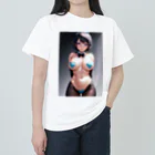 美少女学院の黒髪美少女　美鈴ちゃん　逆バニー Heavyweight T-Shirt