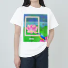 しぜんとあそんでるのの翡翠画廊　蓮 ヘビーウェイトTシャツ