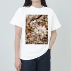 koikoi shop@suzuri店のおもいでのなかの桜 ヘビーウェイトTシャツ