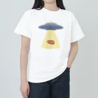 fooddesign-comのグルメな宇宙人 ヘビーウェイトTシャツ