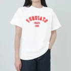 スナックふる里 グッズのスナックふる里　カレッジ風　Ｔシャツ ヘビーウェイトTシャツ