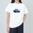 mochikun7の戦車イラスト04 ヘビーウェイトTシャツ