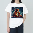 Void Dogの星に見守られながら、愛を確かめ合っている様子。 Heavyweight T-Shirt