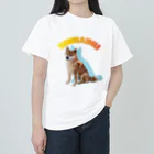 LLC Reality のSHIBAINU（ソラくん）おすわり ヘビーウェイトTシャツ