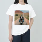 the blue seasonの無限の地平線へ向けて ヘビーウェイトTシャツ