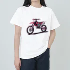 Bikers' Galleryのオフロードバイク デザイン モトクロス  ヘビーウェイトTシャツ