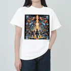 ドット屋のドット絵 ダークファンタジー ヘビーウェイトTシャツ