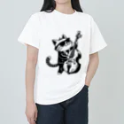 age3mのベーシストキャット ヘビーウェイトTシャツ