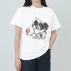 POP T’s DINERのフィッシングパピヨンくん ヘビーウェイトTシャツ